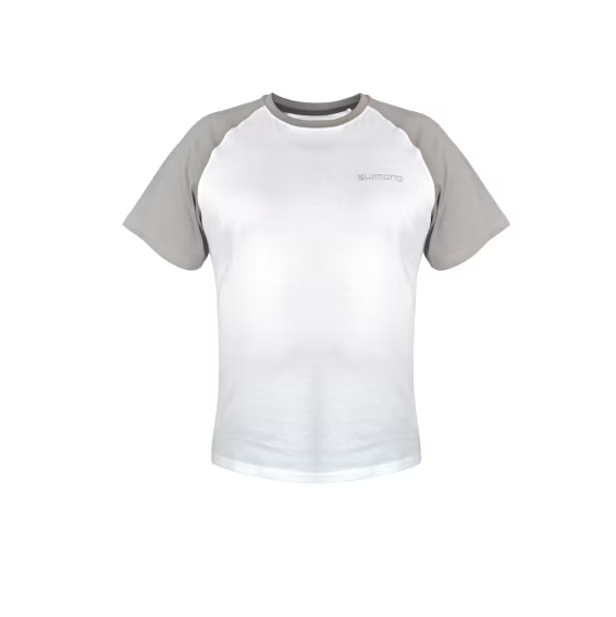 Camiseta Shimano Manga Corta Blanca