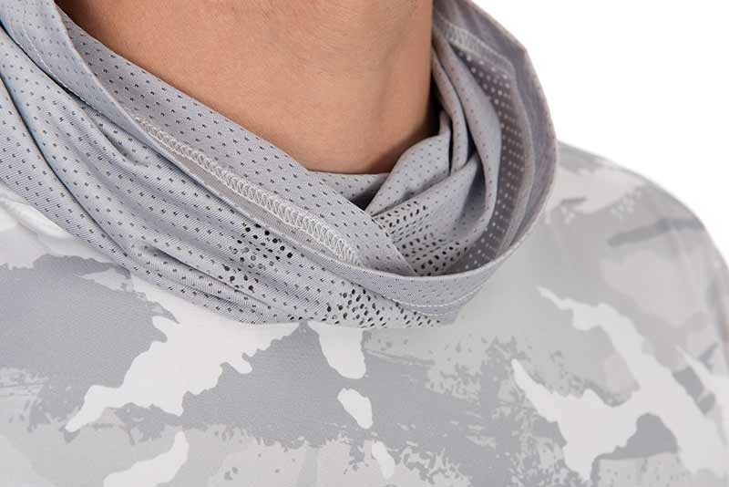 Camiseta técnica con capucha UV Fox Rage Light Camo
