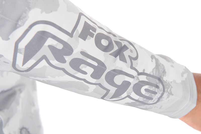 Camiseta técnica con capucha UV Fox Rage Light Camo