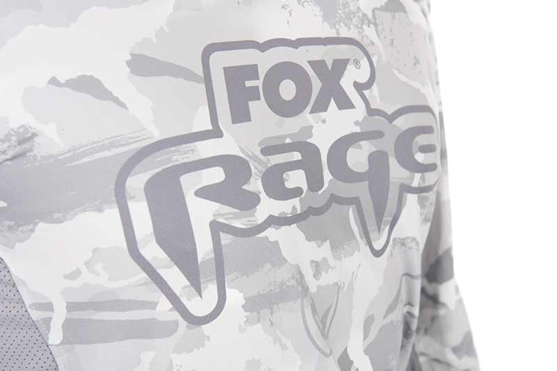 Camiseta técnica con capucha UV Fox Rage Light Camo