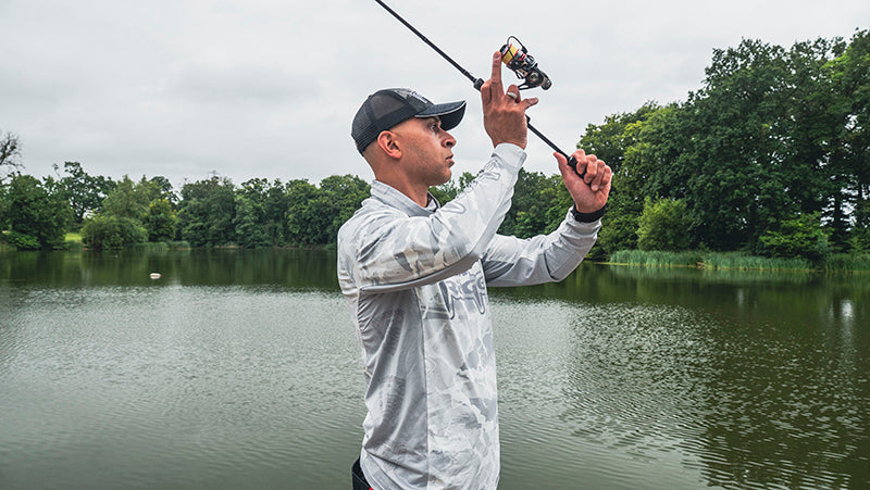 Camiseta técnica con capucha UV Fox Rage Light Camo
