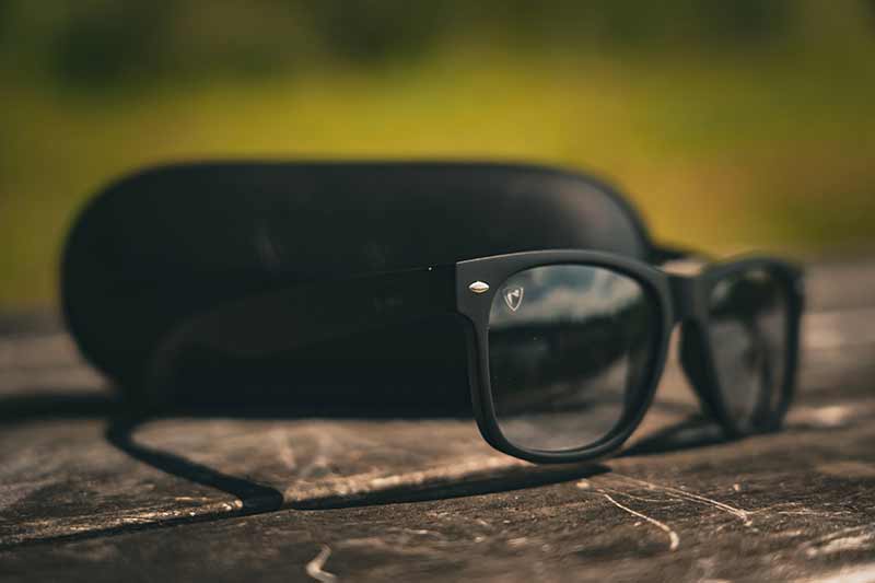 Gafas de sol polarizadas Fox Rage Negras mate