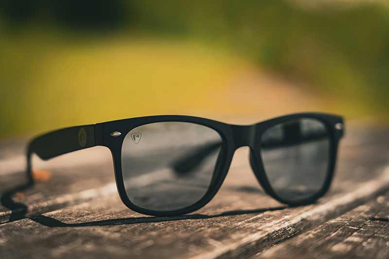 Gafas de sol polarizadas Fox Rage Negras mate