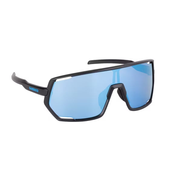 Gafas de sol polarizadas Shimano Lesath Negro mate y Azul