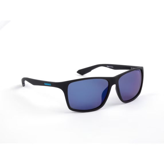 Gafas de sol polarizadas Shimano Technium Negro mate y Azul