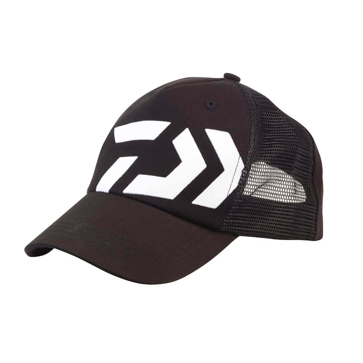 Gorra Daiwa Trucker Negra blanca