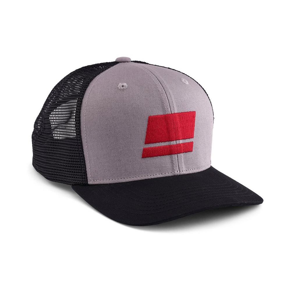 Gorra Abu Garcia Flag Trucker Gris Negro