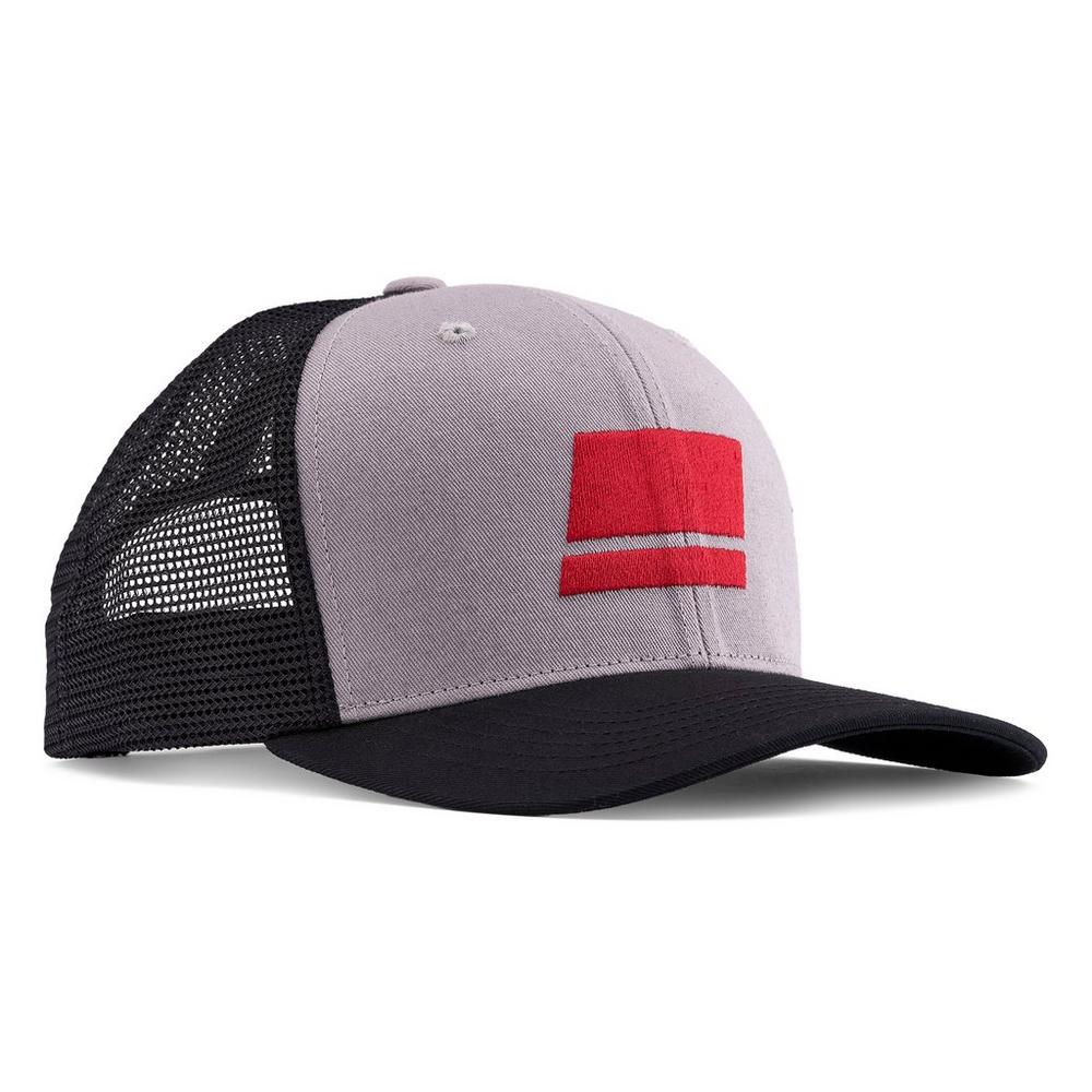 Gorra Abu Garcia Flag Trucker Gris Negro