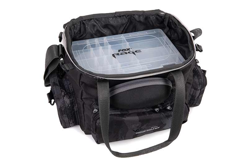 Macuto con cajas Fox Rage Voyager Camo Mediano