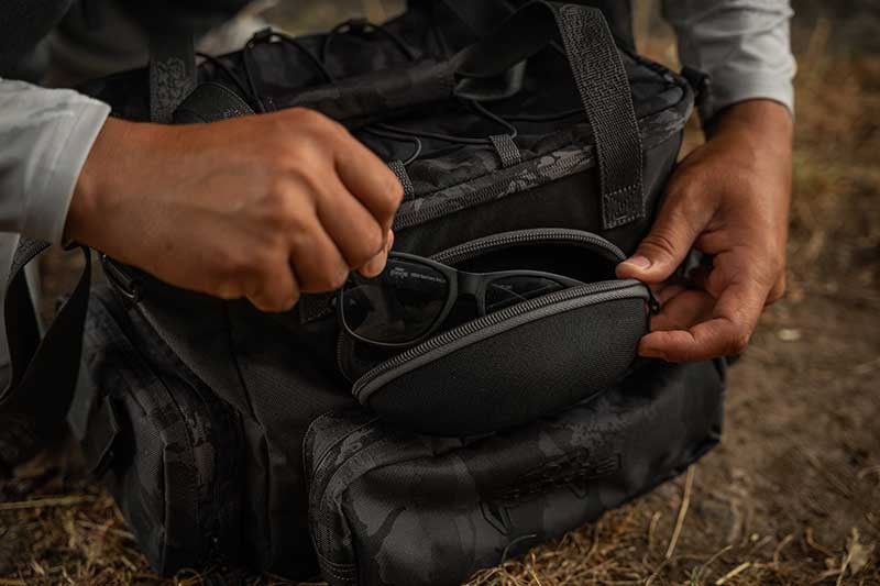 Macuto con cajas Fox Rage Voyager Camo Mediano