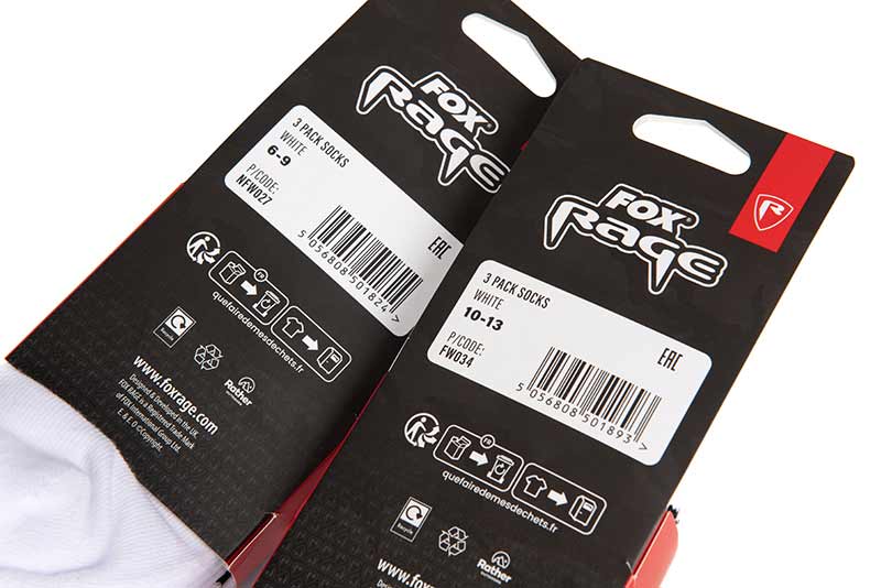 Pack de 3 calcetines Fox Rage 40-43