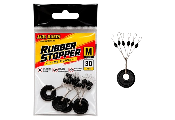 Rubber Stopper AGR M Negro