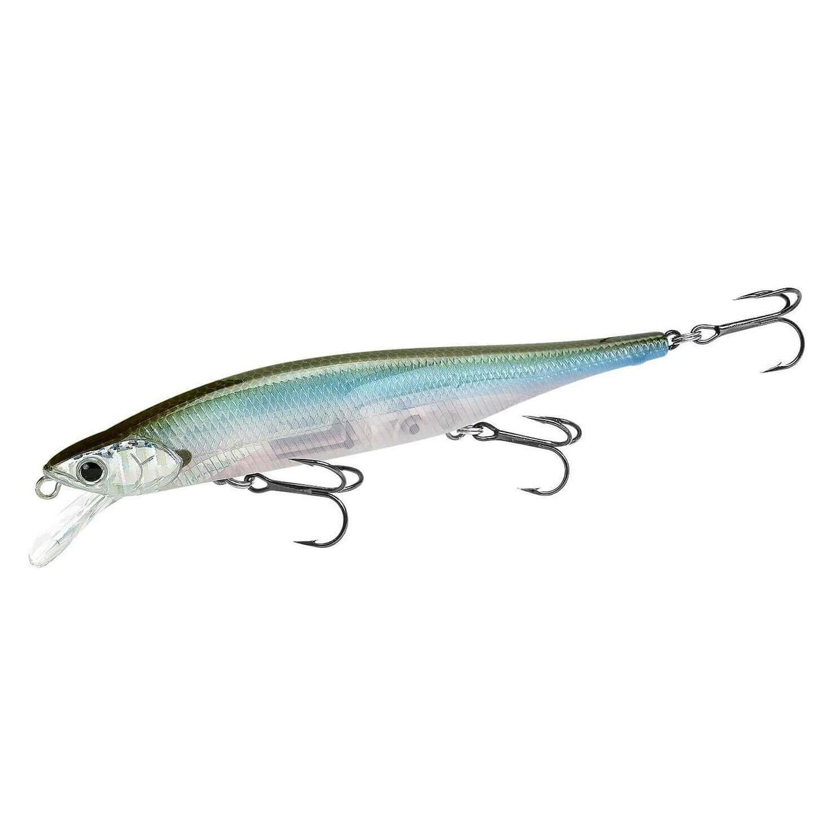 Senuelo Lucky Craft Lightning Pointer SP 110 mm Silver Cheek Ghost Minnow