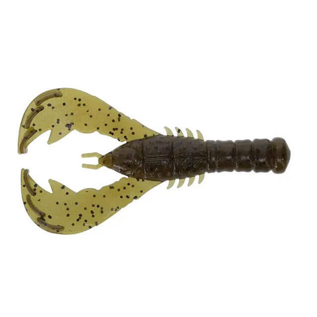 Vinilo Yamamoto Yama Craw 4” – 100 mm Green Pumpkin Black Flake