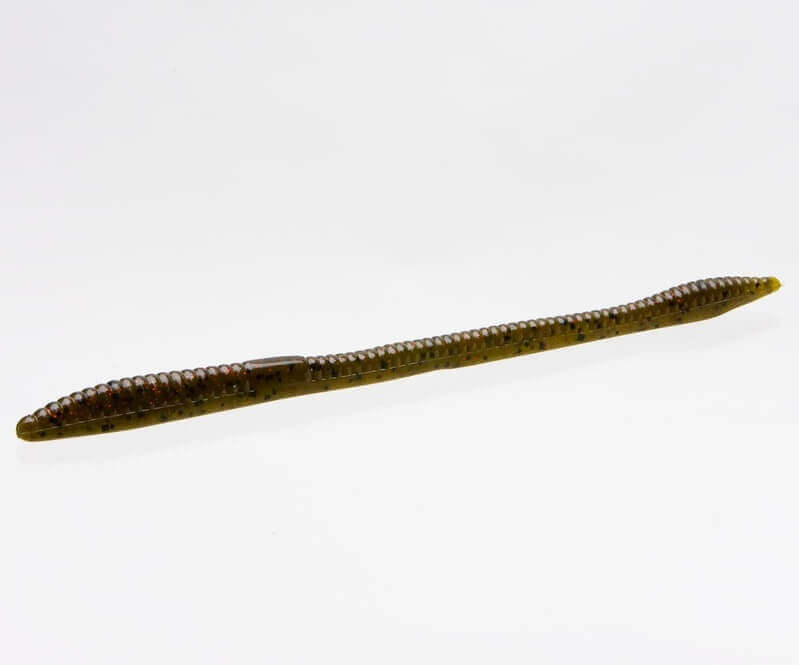 Vinilo Zoom Trick Worm 170 mm Green Pumpking Red