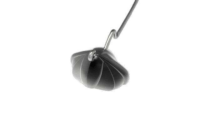 Anzuelos AGR Shaky Head Negro Mate 3/0 - Tienda Bass