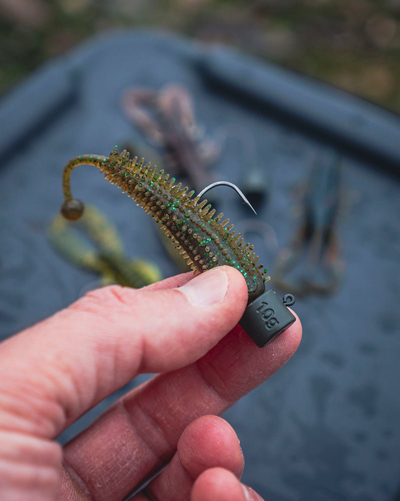 Anzuelos Fox Rage Ned Heads Camo 1/0 - Tienda Bass