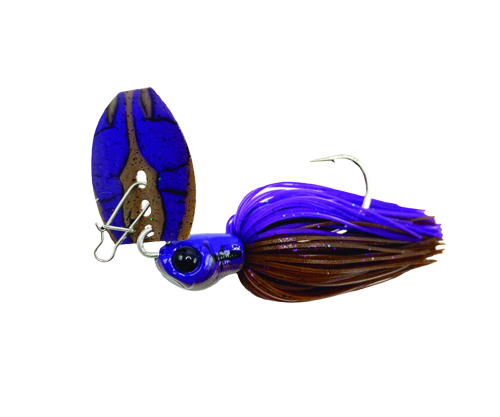 Chatterbait AGR Goliat 10,6g Brown Purple Craw - Tienda Bass