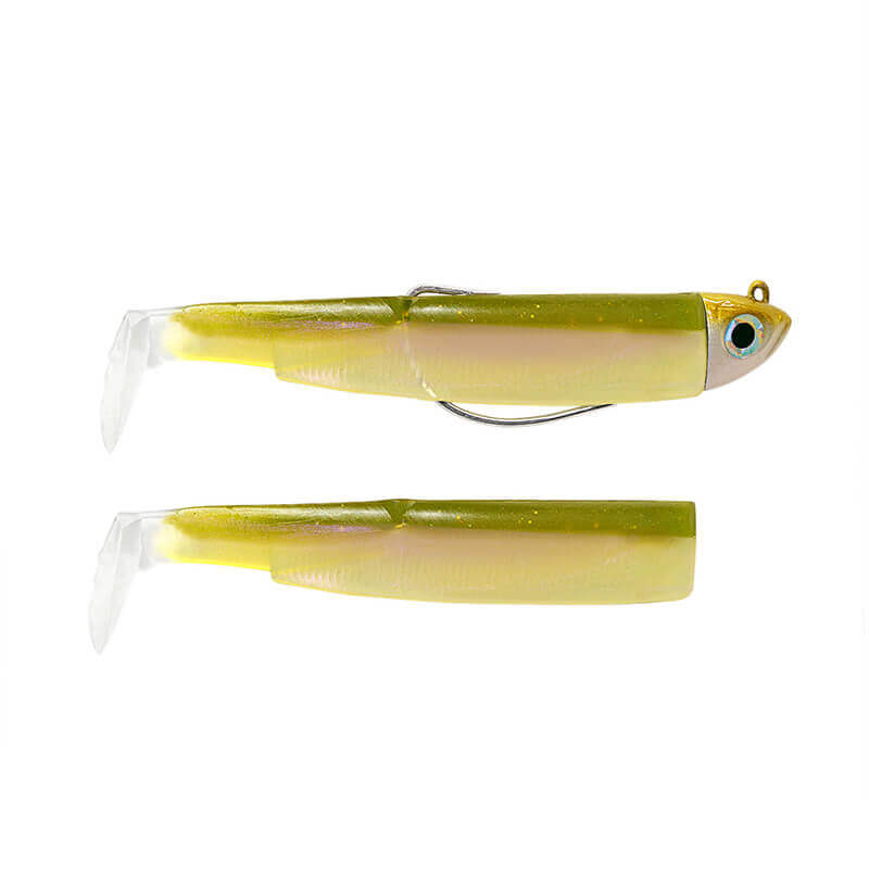 Combo Black Minnow Nº2 90 Shore 5 g Wakasagi - Tienda Bass