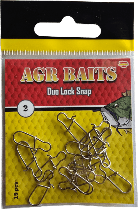 Grapas AGR Duo Lock Snap Nickel - Tienda Bass