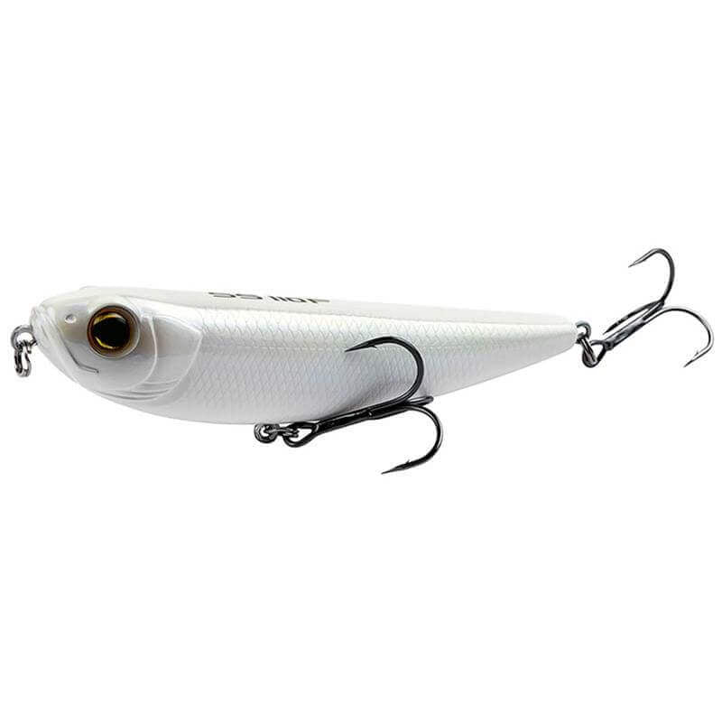 Jerkbaits Shimano Lure Yasei Shock Stick 110 mm Pearl White - Tienda Bass