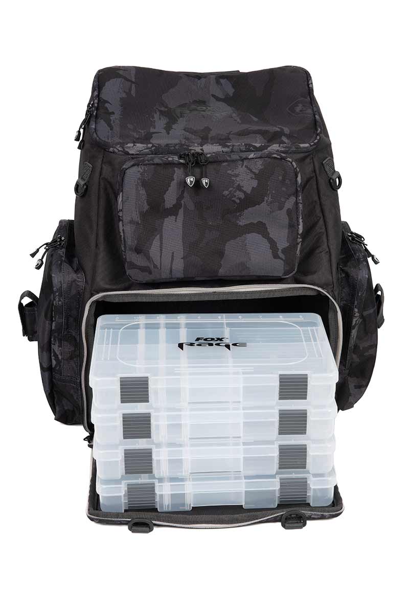 Mochila con cajas Fox Rage Voyager - Tienda Bass