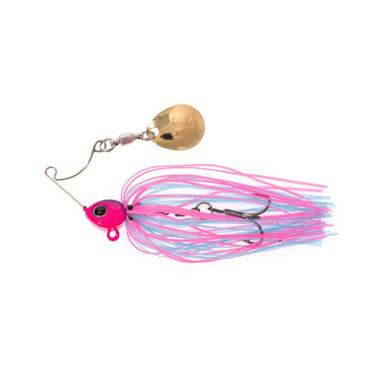 Spinnerbaits Hart MINIMAX 5g Rosa y Azul - Tienda Bass