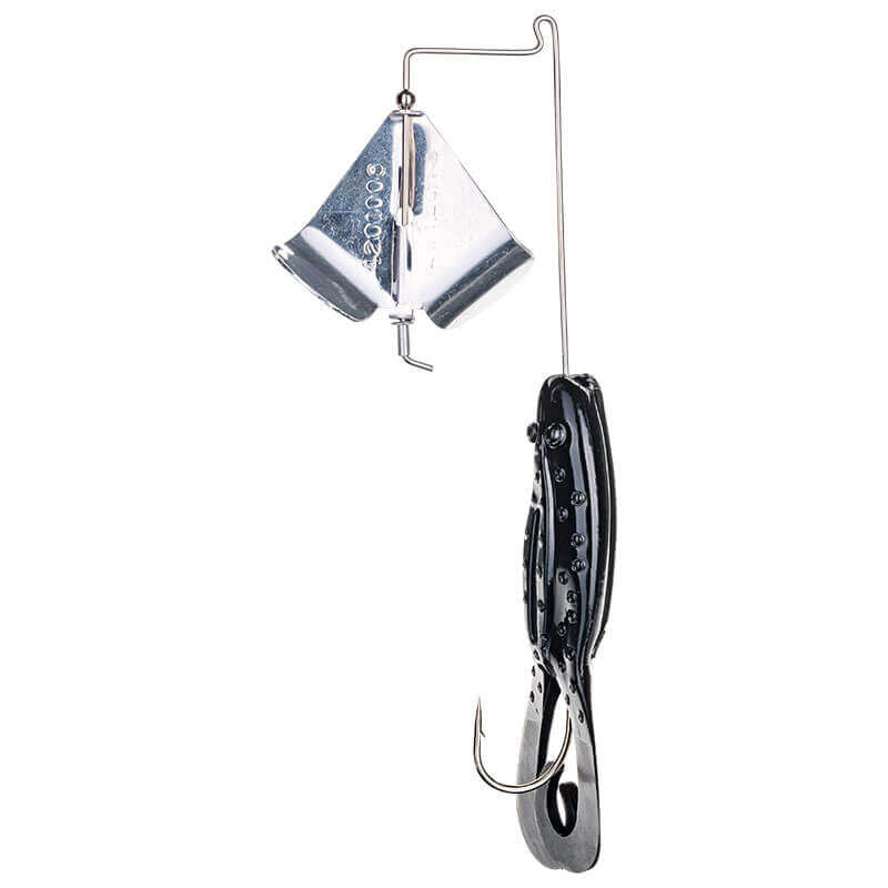 Spinnerbaits Rana Strike king KVD Buzz 10,6 g Black - Tienda Bass