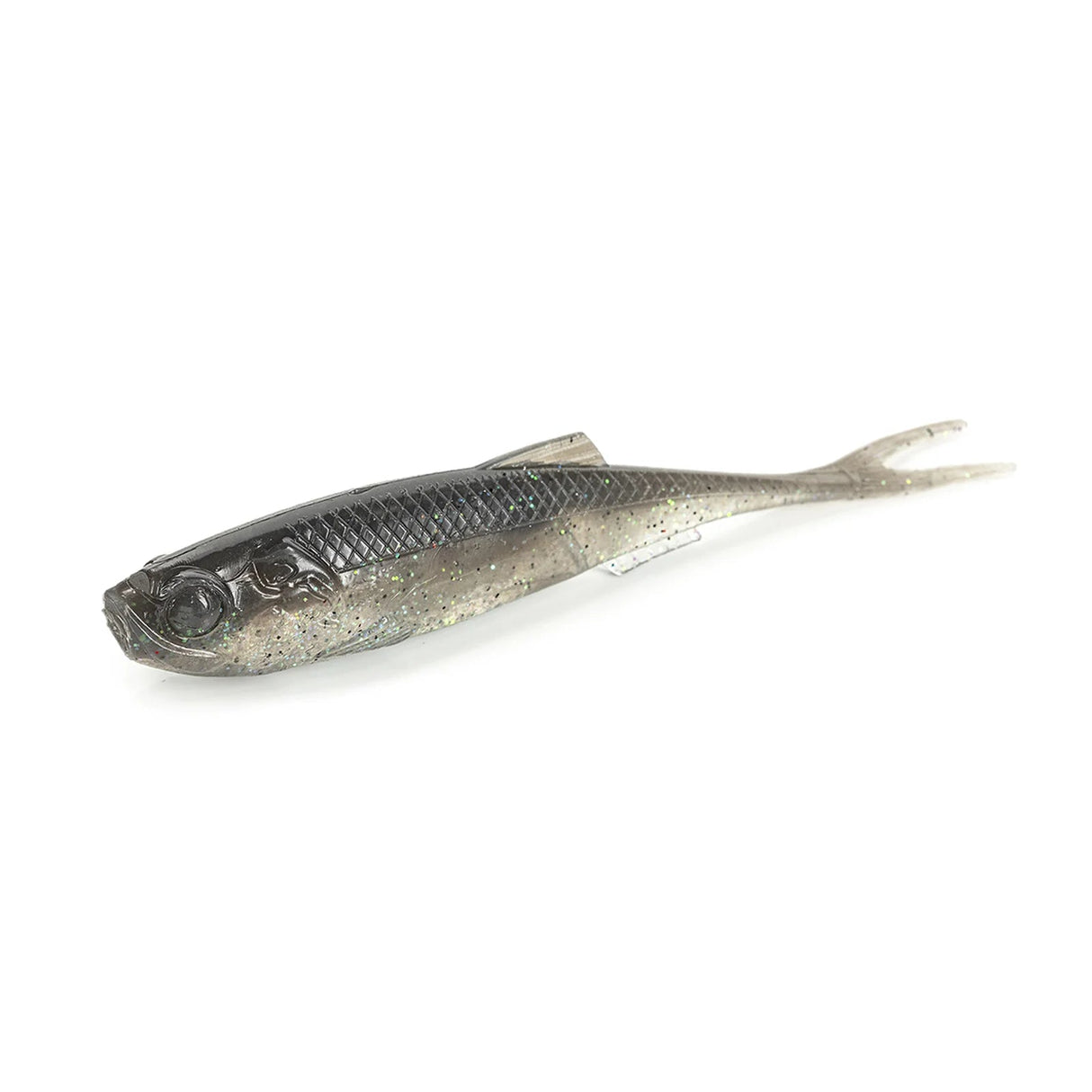 Vinilo Molix RT Fork Flex 127 mm Electric Smoke Shad - Tienda Bass
