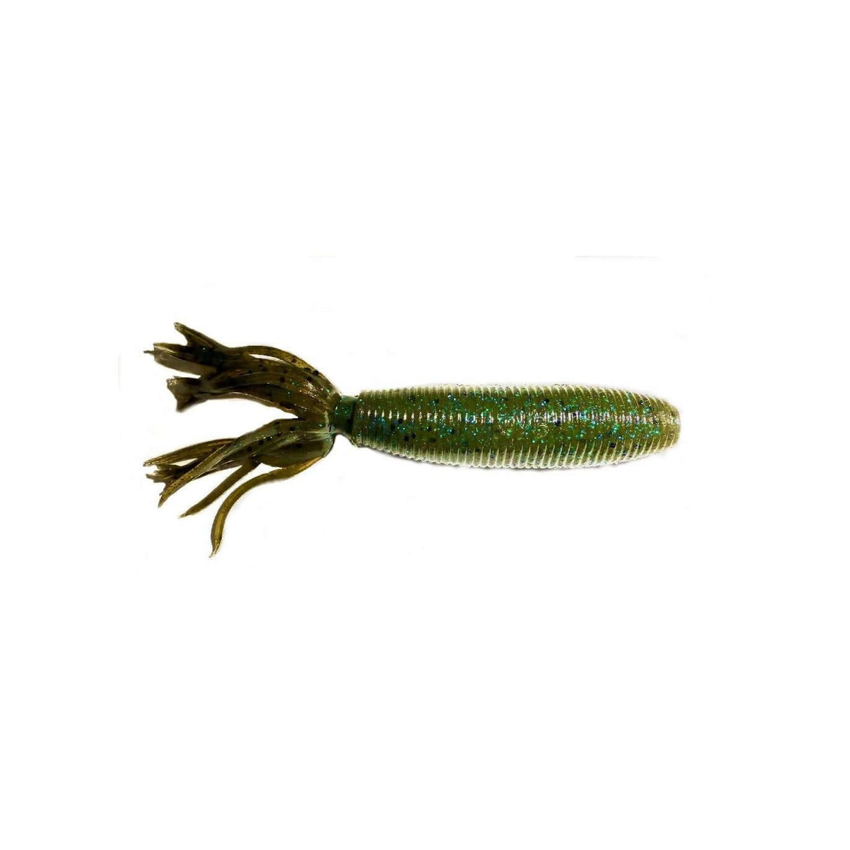 Vinilo Yamamoto Fat Ika 4" 100 mm Green Pumpkin Blue - Tienda Bass