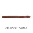 Vinilo Iberican Lures Worm 127 mm Cinnamon Purple