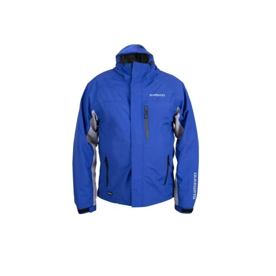 Chaqueta impermeable Shimano Rain Jacket Azul XL