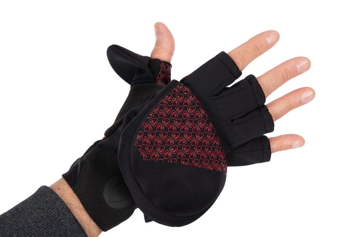 Guantes de manopla sin dedos - talla mediana.
