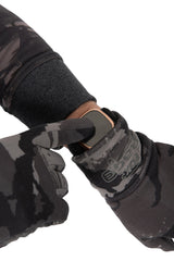 Guantes de camuflaje - talla mediana.