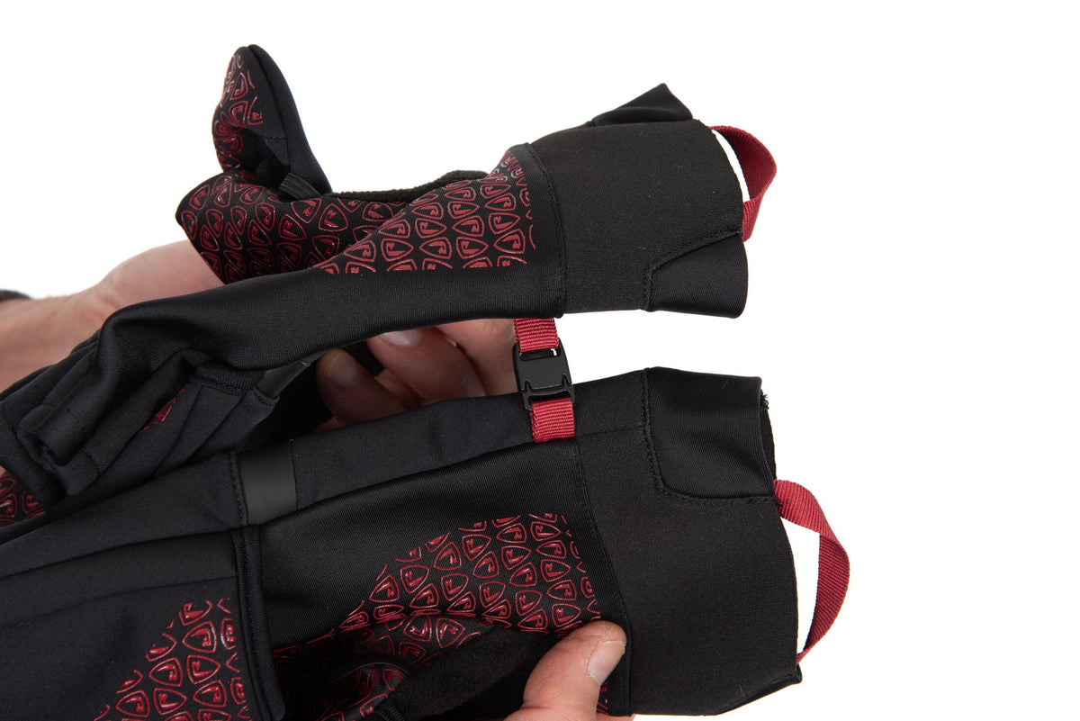 Guantes de manopla sin dedos - talla mediana.