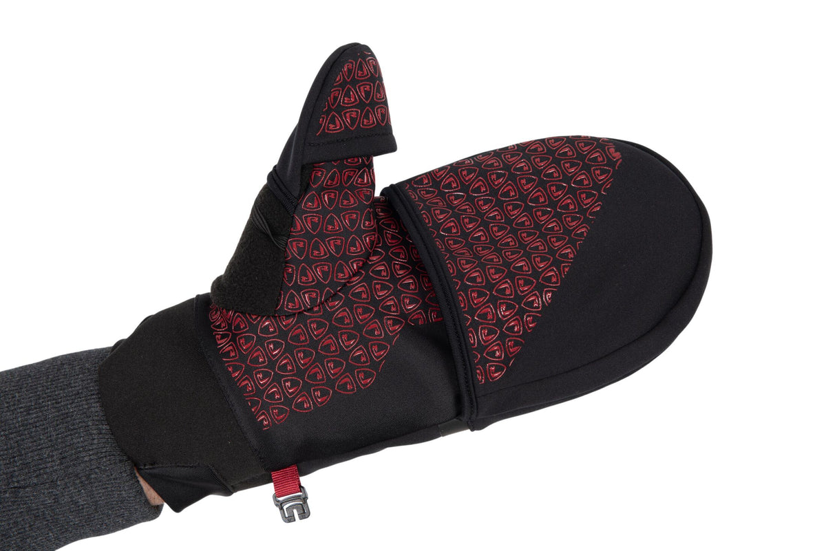 Guantes de manopla sin dedos - talla mediana.