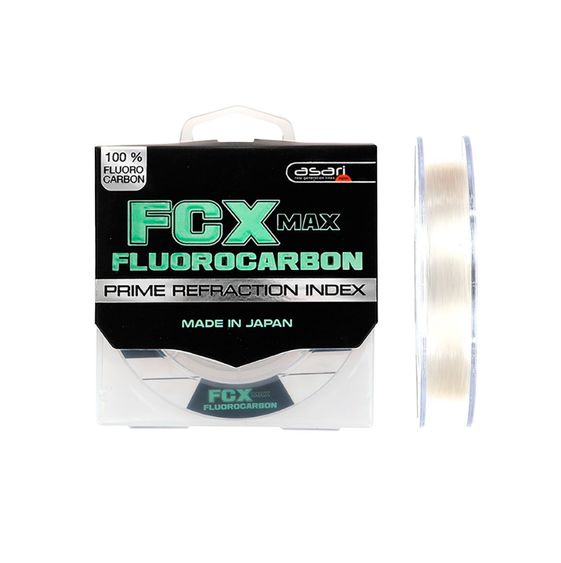 Fluorocarbono Asari FCX MAX Transparente 100 m