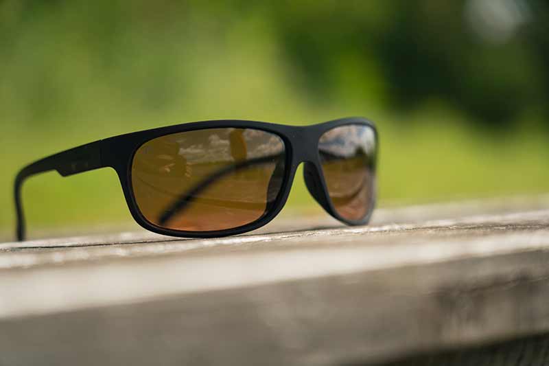 Gafas de sol polarizadas Fox Rage Wrap Negras