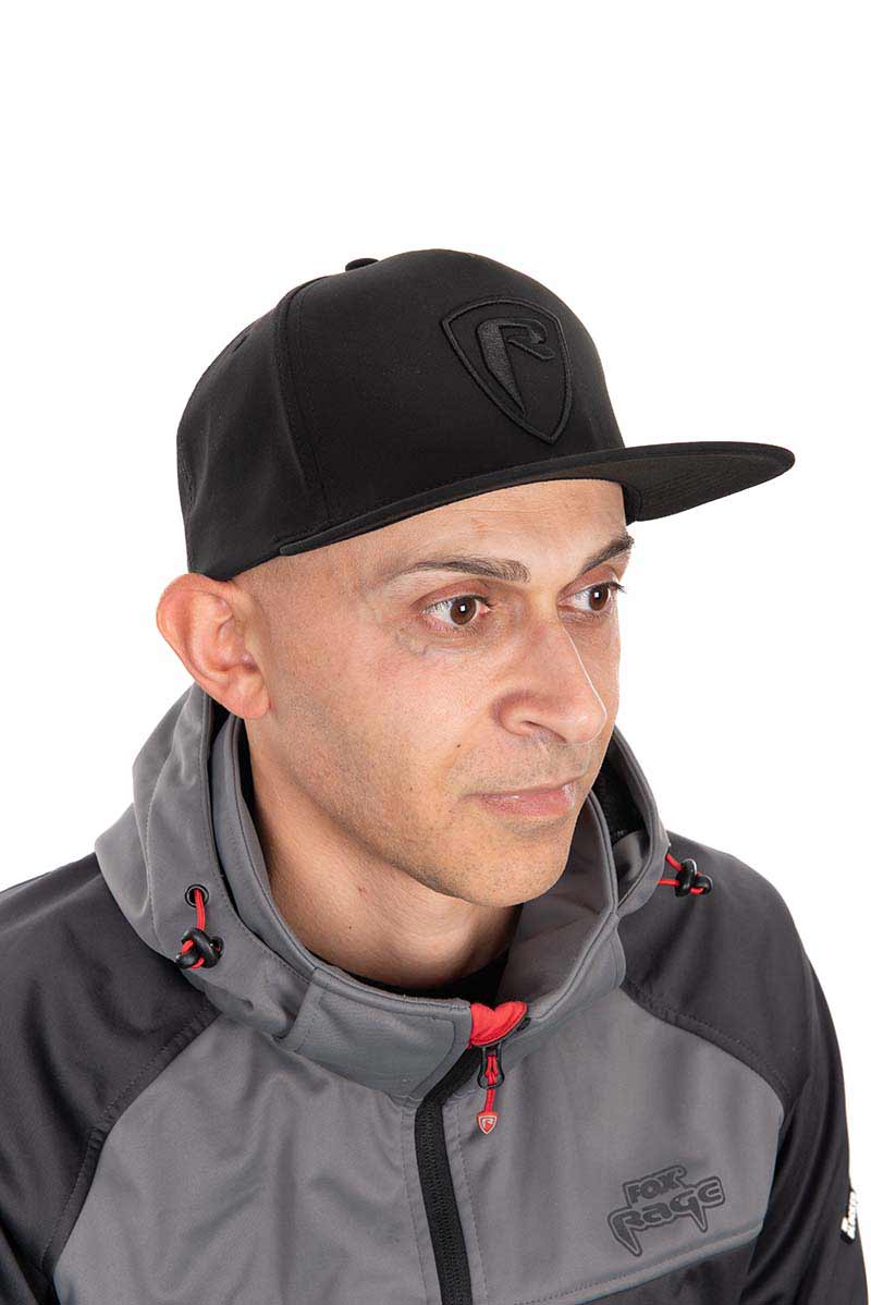 Gorra Fox Rage Shield Flat Peak Negra