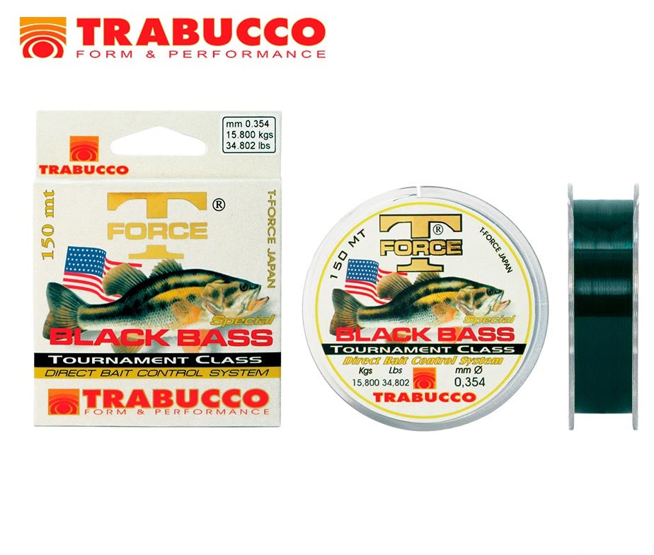 Hilo Trabucco T-Force Black Bass 150 m