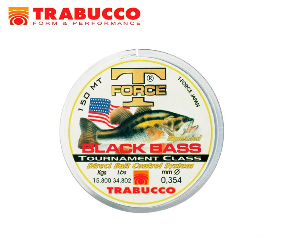 Hilo Trabucco T-Force Black Bass 150 m