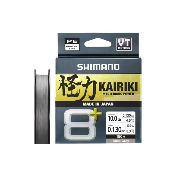 Hilo Trenzado Shimano Kairiki 8+ Verde 150 m