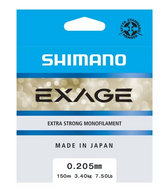 Hilo monofilamento Shimano Exage Gris 300m