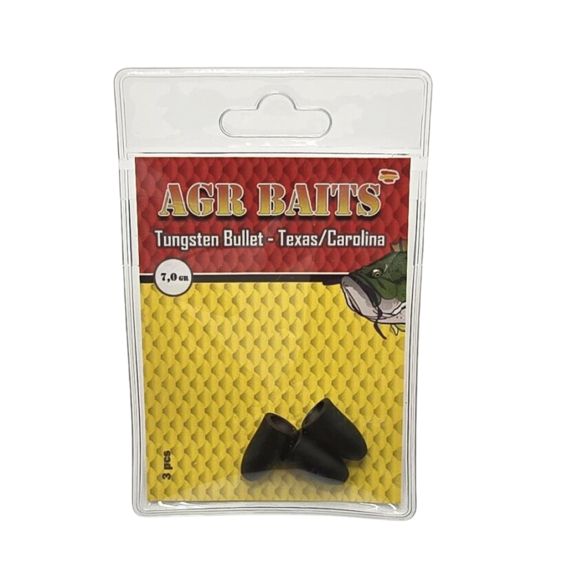 Peso Bala de Tungsteno AGR Texas & Carolina Negro