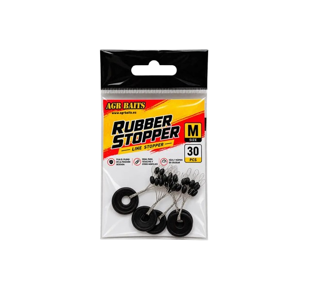 Rubber Stopper AGR M Negro