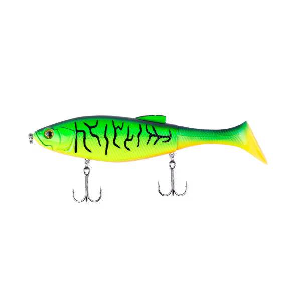 Señuelo articulado Shimano Lure Yasei Hyper Hybrid S 150 mm Fire Tiger