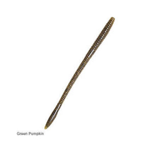 Vinilo Z-Man Finesse Worm 177 mm Green Pumpkin