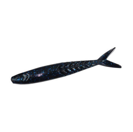 Vinilo Zoom Shimmer Shad 108 mm Black Blue