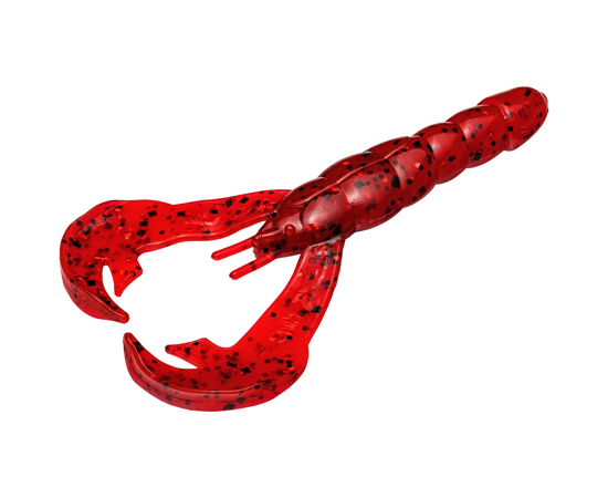 Vinilo Strike King Craw 101 mm Delta Red