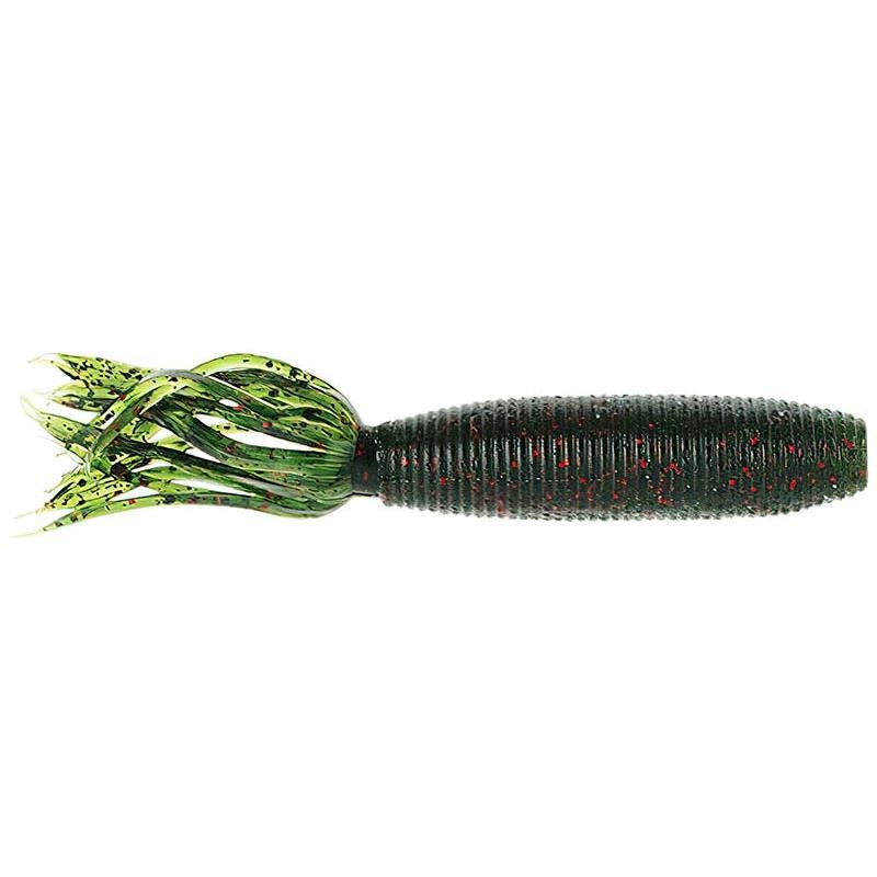 Vinilo Yamamoto Fat Ika 4'' 100 mm Watermelon Black Red Flake